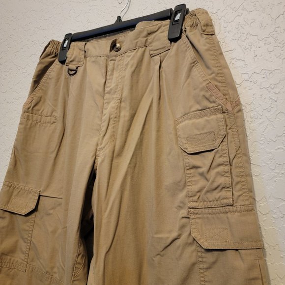 5.11 Tactical Series Mens Pants Size 34x32 Tan Khaki - Picture 4 of 5